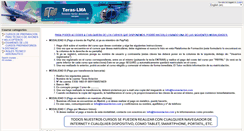 Desktop Screenshot of formacion.terasaviacion.com