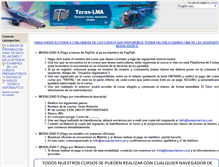 Tablet Screenshot of formacion.terasaviacion.com